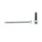Prime-Line Sheet Metal Screw, Self-Tap, Flat Head, Phillip Drive No. 10 X 2in Zinc Plated Steel 25PK 9017230 - alternate 4
